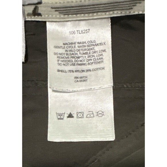 Columbia Capri Pants Women’s Size 8 Titanium Gray Cargo Packable Hiking - Picture 4 of 4
